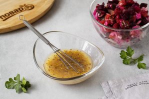 Соус для винегрета с горчицей Соус для винегрета с горчицей
