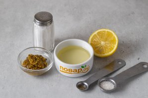 Соус для винегрета с горчицей Соус для винегрета с горчицей