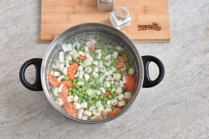 Овощной суп с индейкой Овощной суп с индейкой