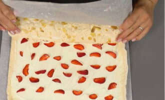 Меренговый рулет в домашних условиях Меренговый рулет в домашних условиях