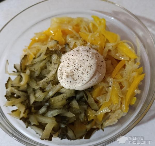 Рецепт: Салат из куриной печени и овощей - Нежнейший салатик, печень тает во рту! Рецепт: Салат из куриной печени и овощей - Нежнейший салатик, печень тает во рту!