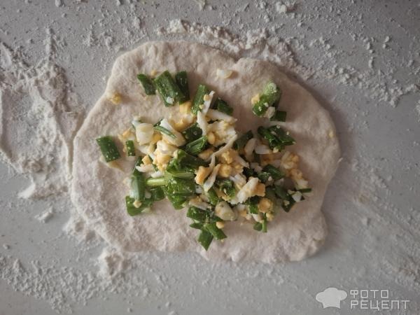 Рецепт: Жареные пирожки с яйцом и зеленым луком - Готовлю с любовью. Рецепт: Жареные пирожки с яйцом и зеленым луком - Готовлю с любовью.