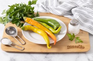 Маринованный стручковый перец Маринованный стручковый перец