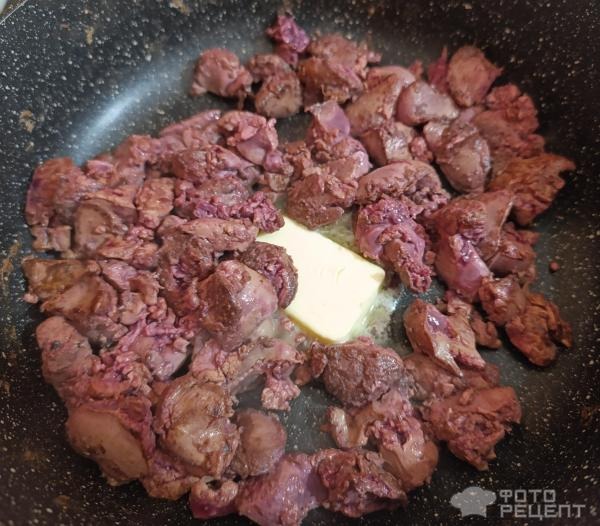 Рецепт: Салат из куриной печени и овощей - Нежнейший салатик, печень тает во рту! Рецепт: Салат из куриной печени и овощей - Нежнейший салатик, печень тает во рту!