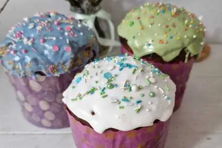 Дрожжевой пасхальный кулич с кокосовым сахаром Дрожжевой пасхальный кулич с кокосовым сахаром