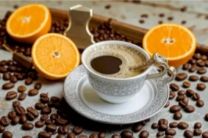 Кофе по-турецки с ароматом апельсина