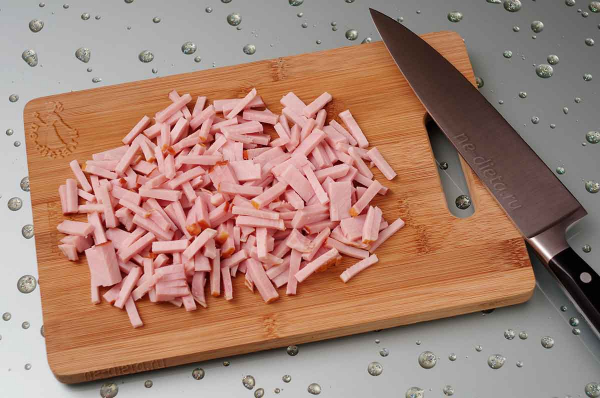 Слойки с ветчиной и сыром Слойки с ветчиной и сыром