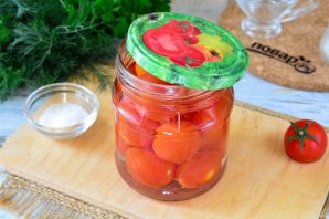 Маринованные помидоры без специй Маринованные помидоры без специй