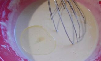 Пышные панкейки на молоке с разрыхлителем Пышные панкейки на молоке с разрыхлителем