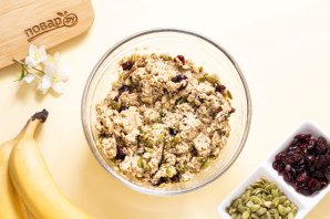 Овсяное печенье с бананом Овсяное печенье с бананом