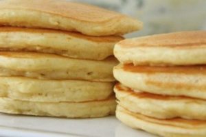 Пышные панкейки на кефире