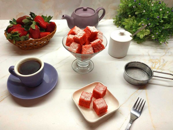 Клубничный рахат-лукум Клубничный рахат-лукум