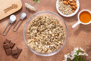 Овсяное печенье с киноа Овсяное печенье с киноа