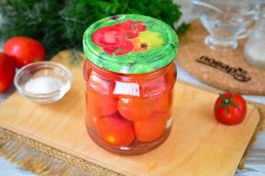 Маринованные помидоры без специй Маринованные помидоры без специй