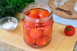 Маринованные помидоры без специй Маринованные помидоры без специй