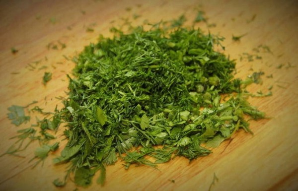 Салат с копченой курицей Салат с копченой курицей