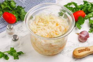 Капуста квашеная с морковью Капуста квашеная с морковью