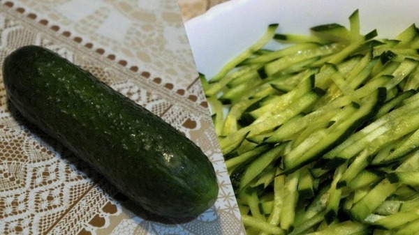 Салат с копченой курицей Салат с копченой курицей