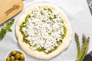 Зеленая пицца Зеленая пицца