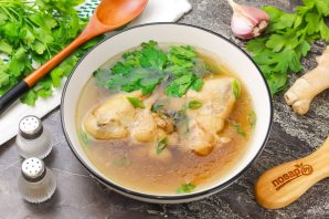 Китайский куриный бульон Китайский куриный бульон