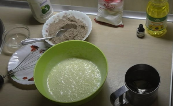 Пышные панкейки на кефире Пышные панкейки на кефире