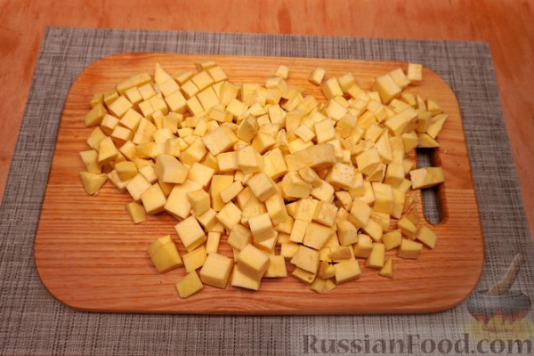 Рулетики из лаваша с бататом, колбасой и яйцами