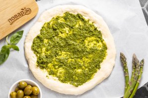 Зеленая пицца Зеленая пицца