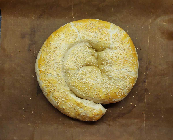 Пирог с курицей из слоеного теста Пирог с курицей из слоеного теста