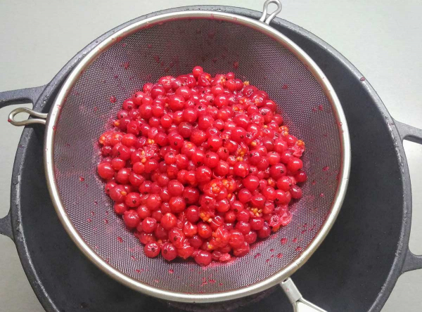 Желе из красной смородины Желе из красной смородины