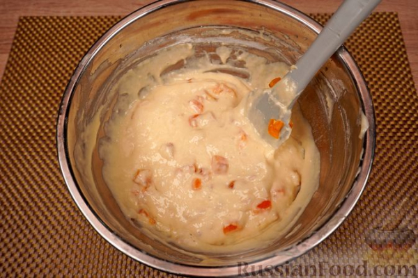 Оладьи с абрикосами Оладьи с абрикосами