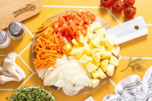 Суп из вешенок Суп из вешенок