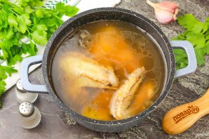 Китайский куриный бульон Китайский куриный бульон