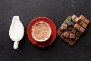 Кофе «мокко» с белым шоколадом