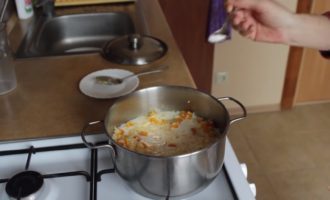 Пшенная каша с тыквой на молоке Пшенная каша с тыквой на молоке