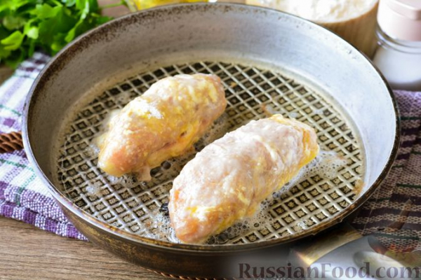 Свиные рулетики с черносливом и грецкими орехами Свиные рулетики с черносливом и грецкими орехами
