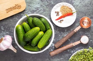 Быстрые маринованные огурцы Быстрые маринованные огурцы