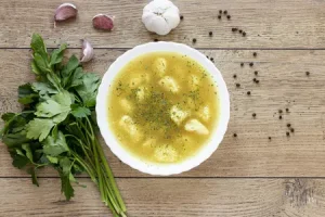 Суп с клецками
