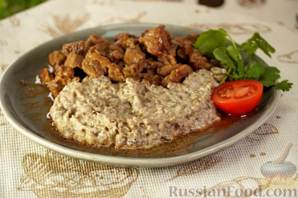 Али назик (рагу из баранины с баклажанной икрой) Али назик (рагу из баранины с баклажанной икрой)