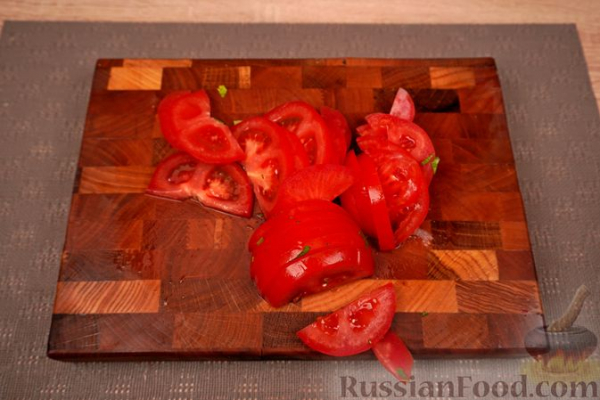 Запечённая скумбрия по-гречески Запечённая скумбрия по-гречески