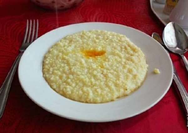 Пшенная каша с тыквой на молоке Пшенная каша с тыквой на молоке