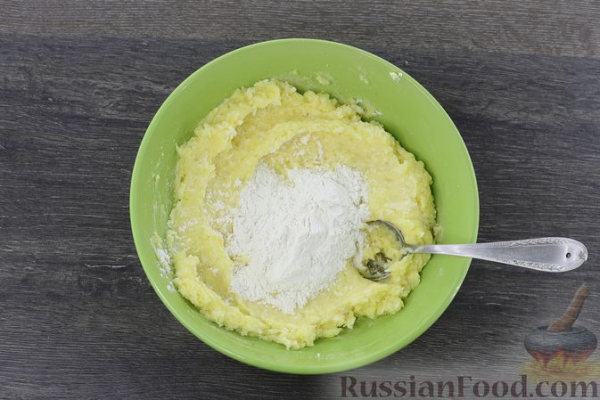 Овощной суп с картофельно-сырными галушками Овощной суп с картофельно-сырными галушками