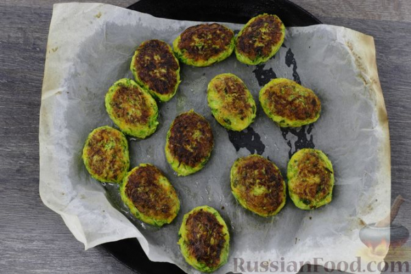 Котлеты с кабачками и картошкой Котлеты с кабачками и картошкой