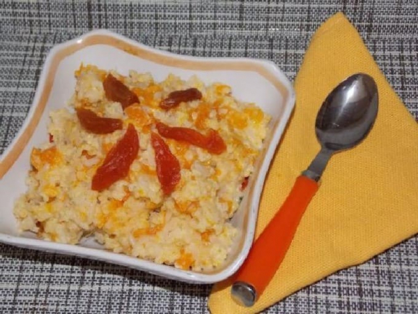 Пшенная каша с тыквой на молоке Пшенная каша с тыквой на молоке