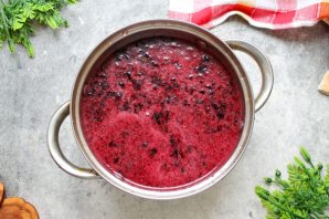 Морс из черники Морс из черники