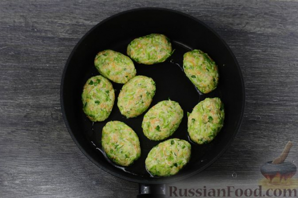 Котлеты с кабачками и картошкой Котлеты с кабачками и картошкой