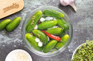 Быстрые маринованные огурцы Быстрые маринованные огурцы