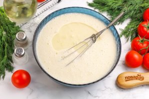 Блины с курицей и сыром Блины с курицей и сыром