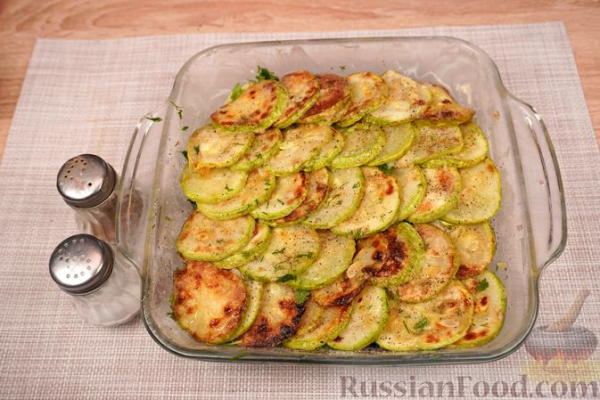 Молодой картофель, запечённый с кабачками и помидорами Молодой картофель, запечённый с кабачками и помидорами