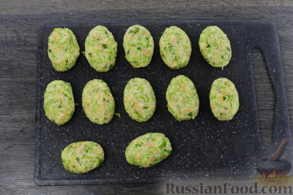 Котлеты с кабачками и картошкой Котлеты с кабачками и картошкой