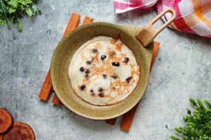 Черничные блины Черничные блины